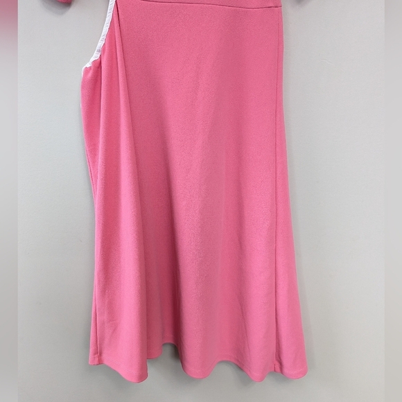 See by Chloe Pink Cut Out Dress Midi Tie - Picture 8 of 16